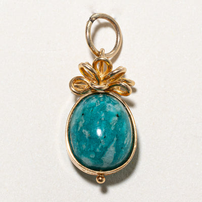 'Cavelti' Amazonite Egg Charm | 14.00ct