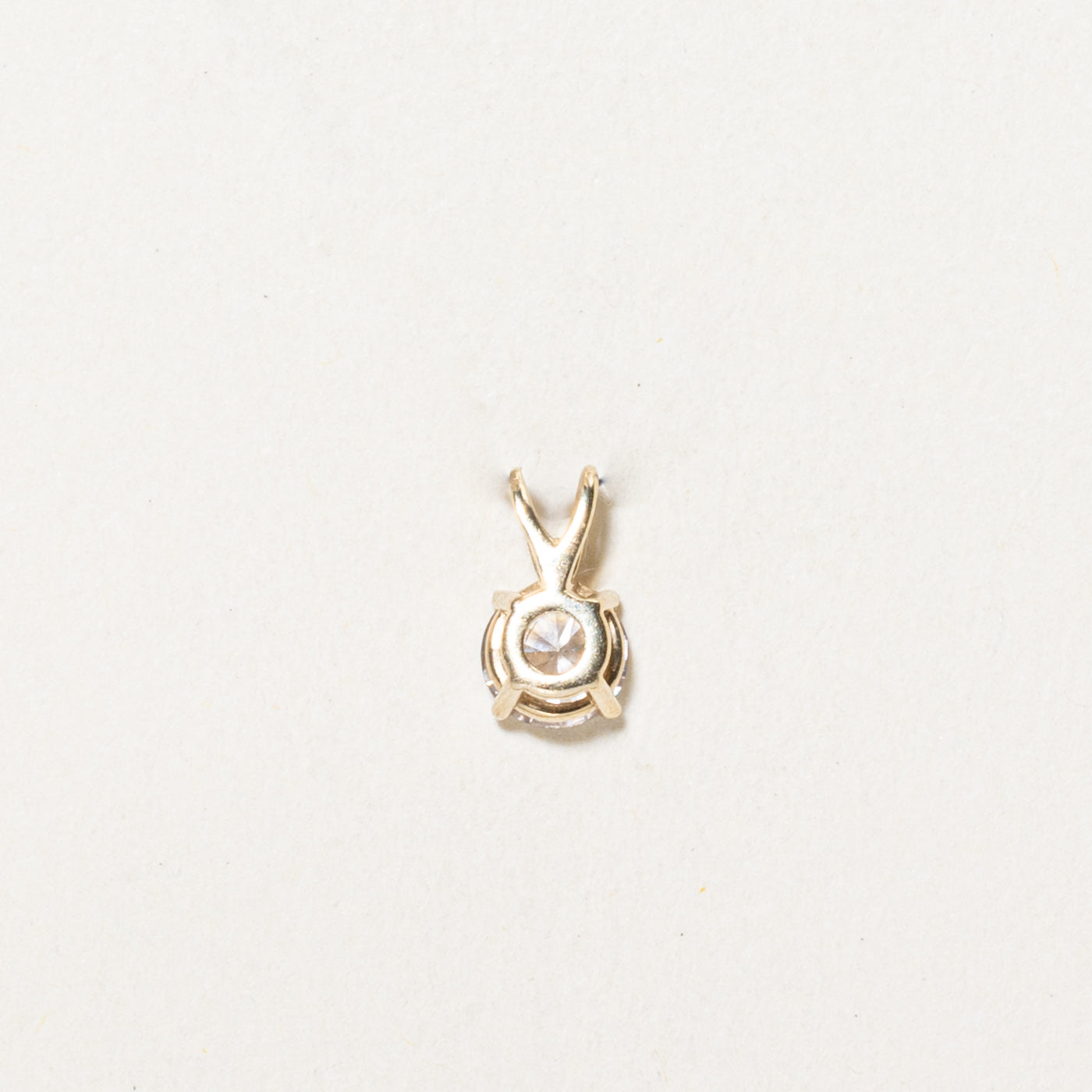 Solitaire Diamond Pendant | 0.50ct