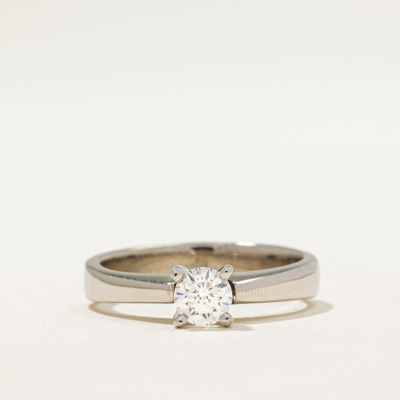 Diamond Solitaire Engagement Ring | 0.36ct | SZ 6