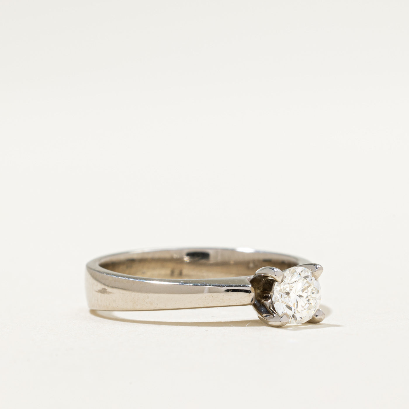 Diamond Solitaire Engagement Ring | 0.36ct | SZ 6