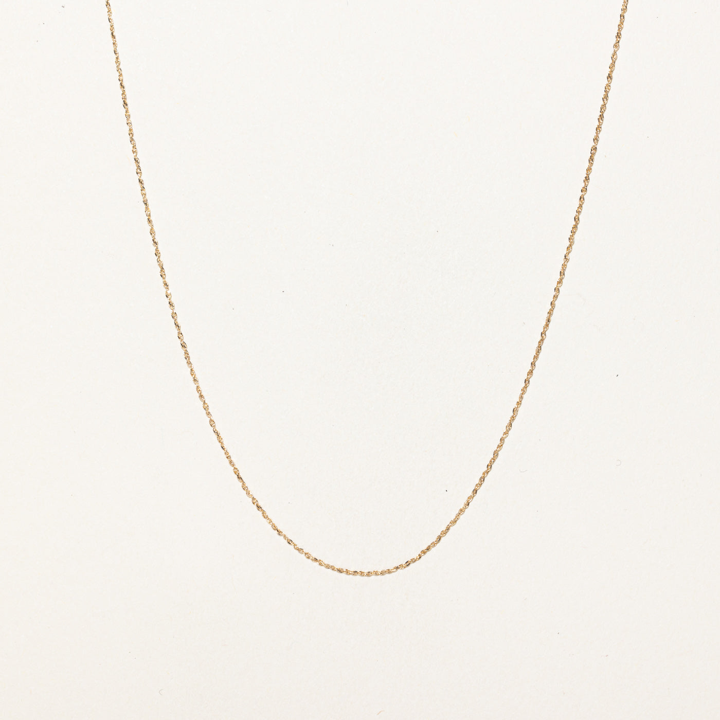10k Yellow Gold Singapore Chain | 16"