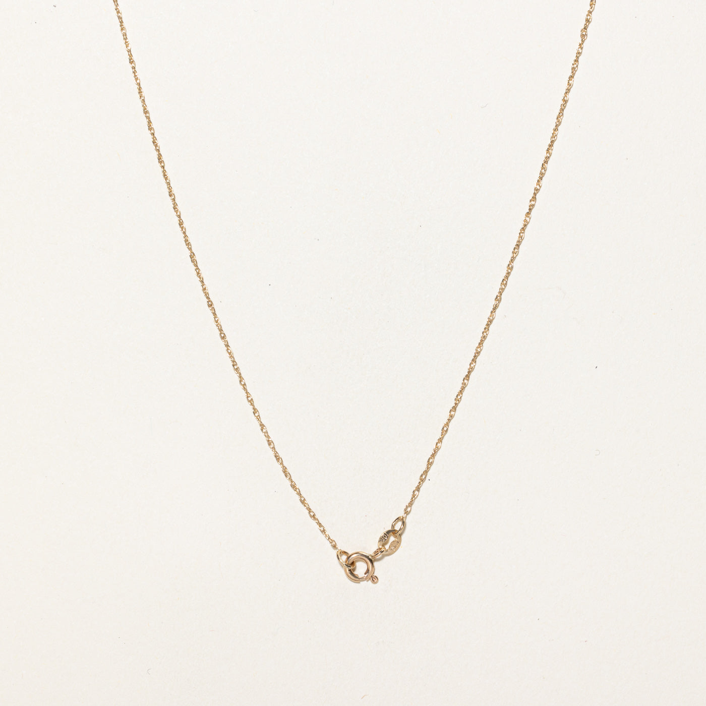 10K Yellow Gold Singapore Chain | 17"