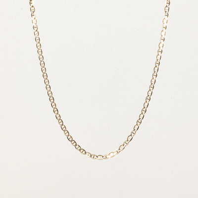 14K Yellow Gold Anchor Chain | 18