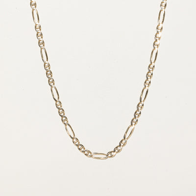 10K Yellow Gold Figarucci Chain | 22