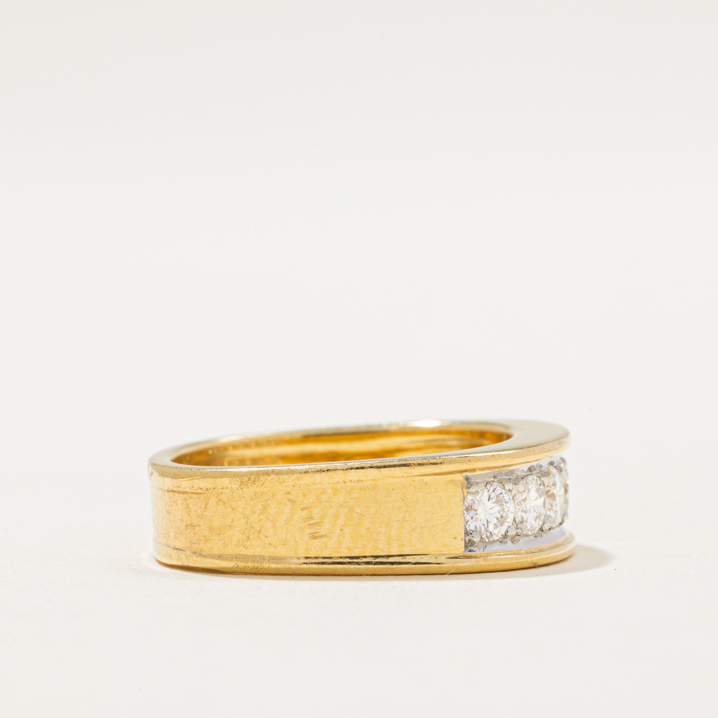 'Cavelti' Seven Stone Diamond Band | 0.59ctw | SZ 4.75