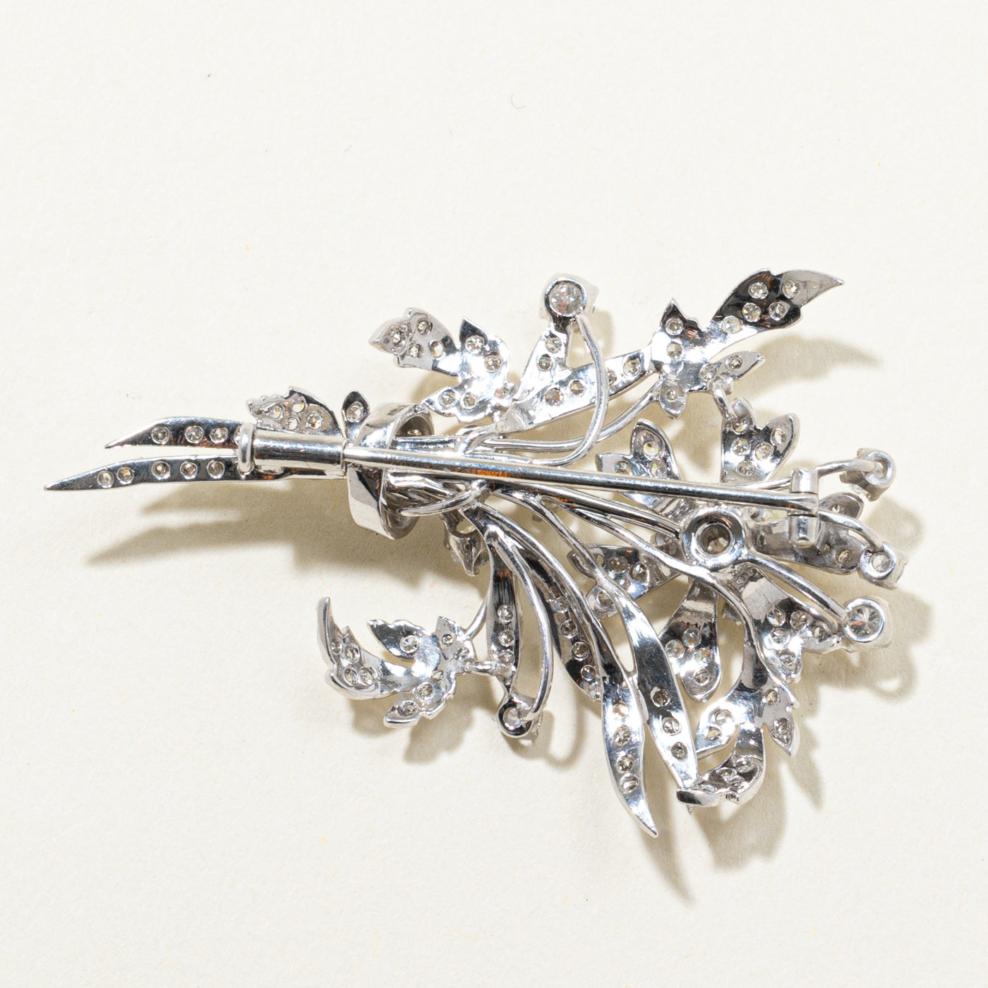Diamond Floral Bouquet Brooch | 1.74ctw