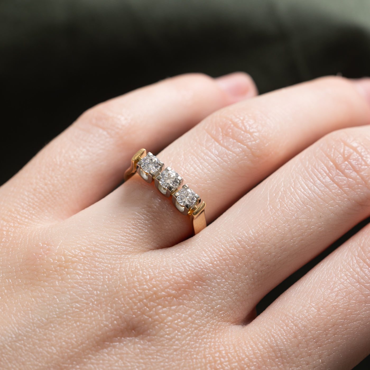 'Cavelti' Tension Set Diamond Ring | 0.54ctw | SZ 6