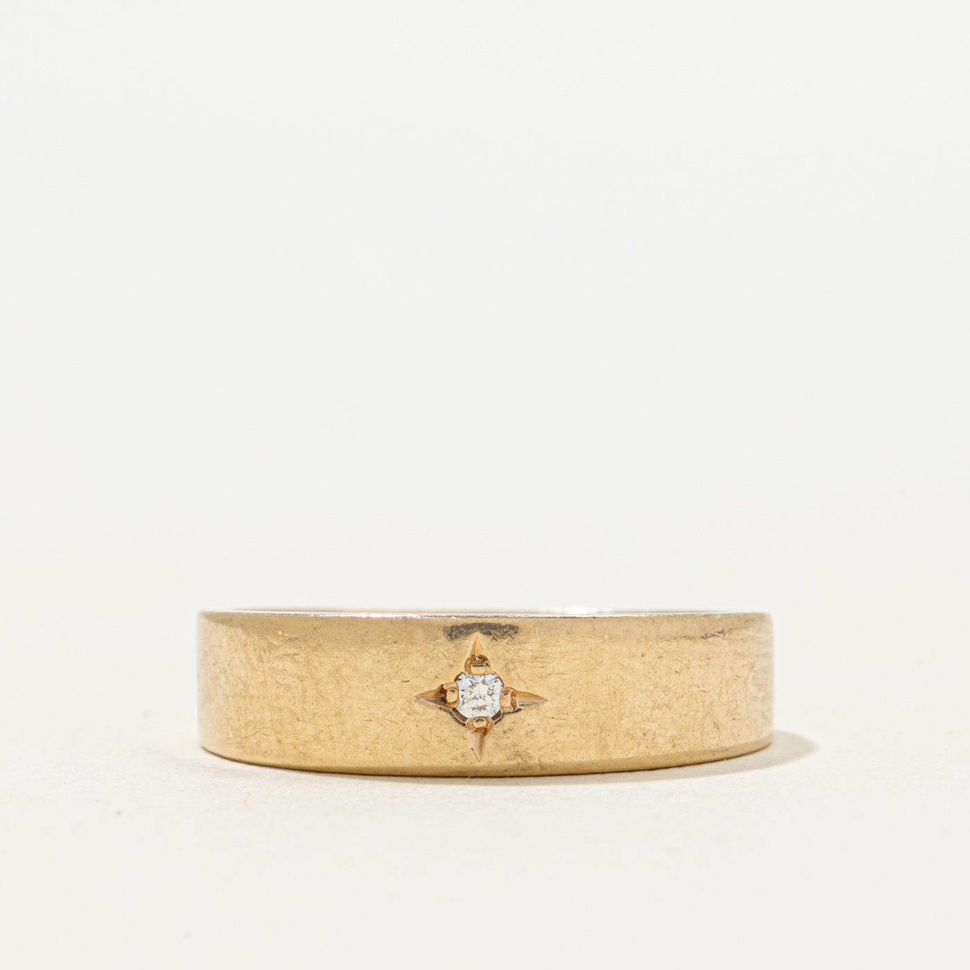 'Birks' Star Set Diamond Band | 0.02ct | SZ 5