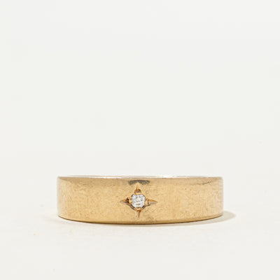 'Birks' Star Set Diamond Band | 0.02ct | SZ 5