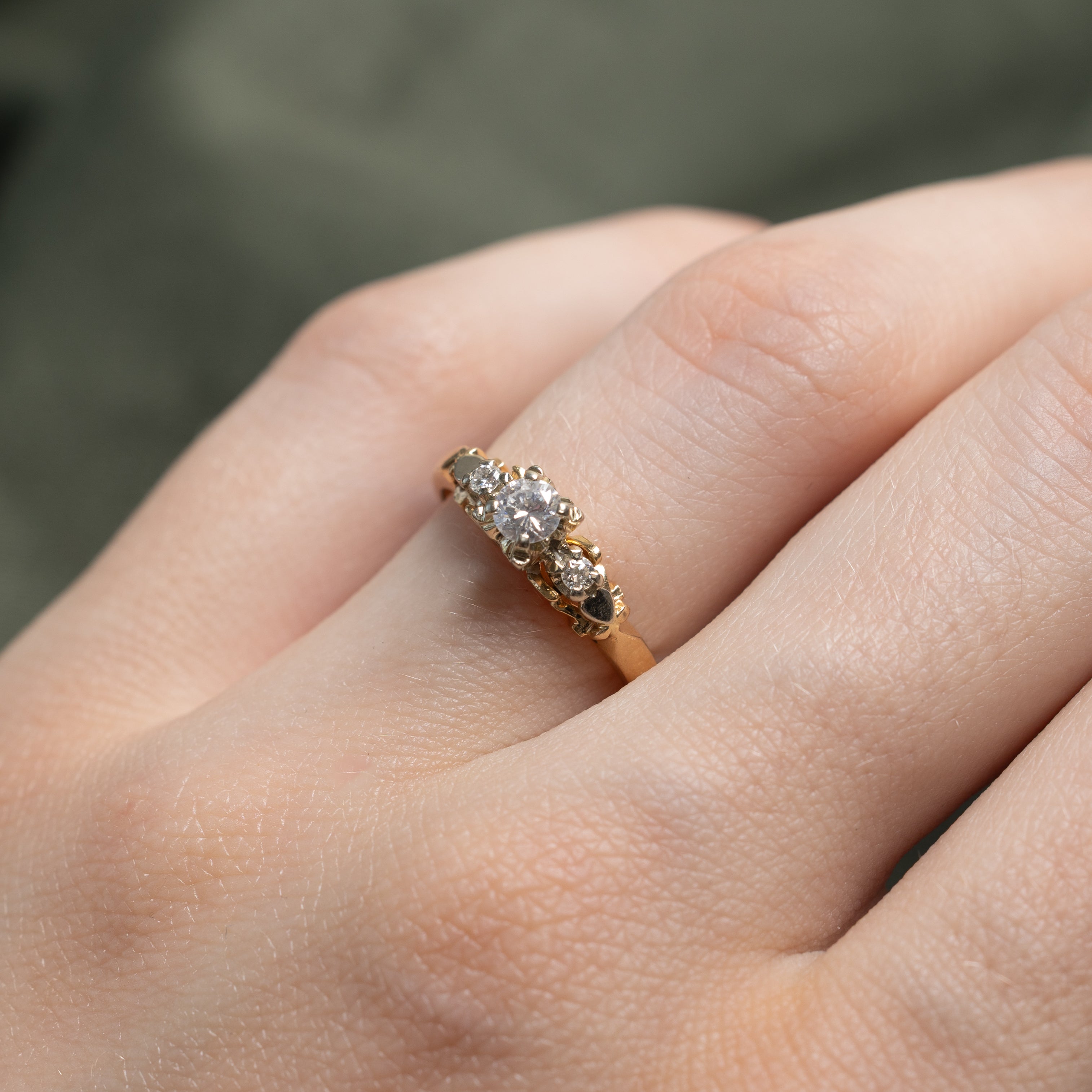 'Birks' Diamond Accented Ring | 0.24ctw | SZ 5