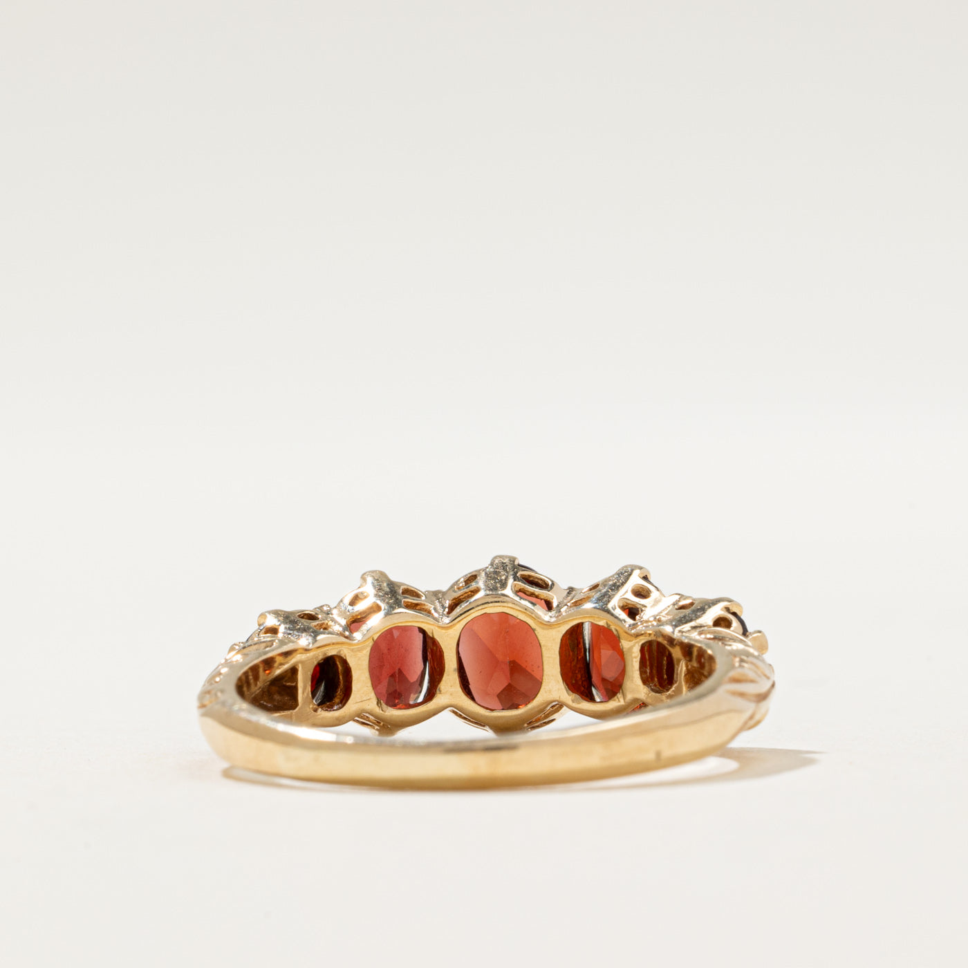 1996 Birmingham Five Stone Garnet Ring | 2.50ctw | SZ 8.5