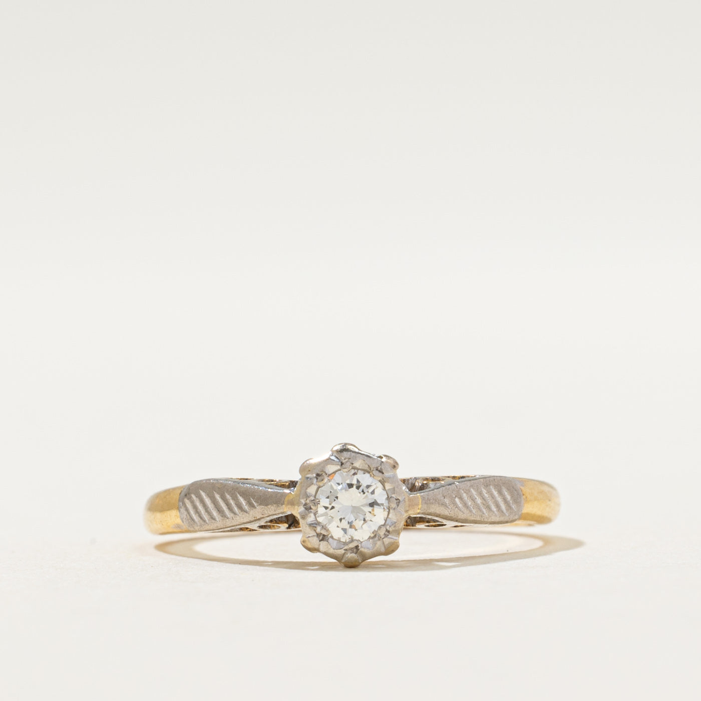 1961 Birmingham Diamond Engagement Ring | 0.10ct | SZ 4.5