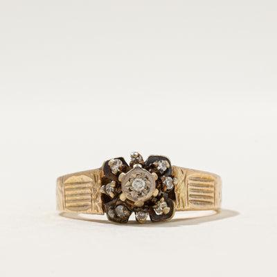 1976 London Diamond Ring | 0.07ctw | SZ 7