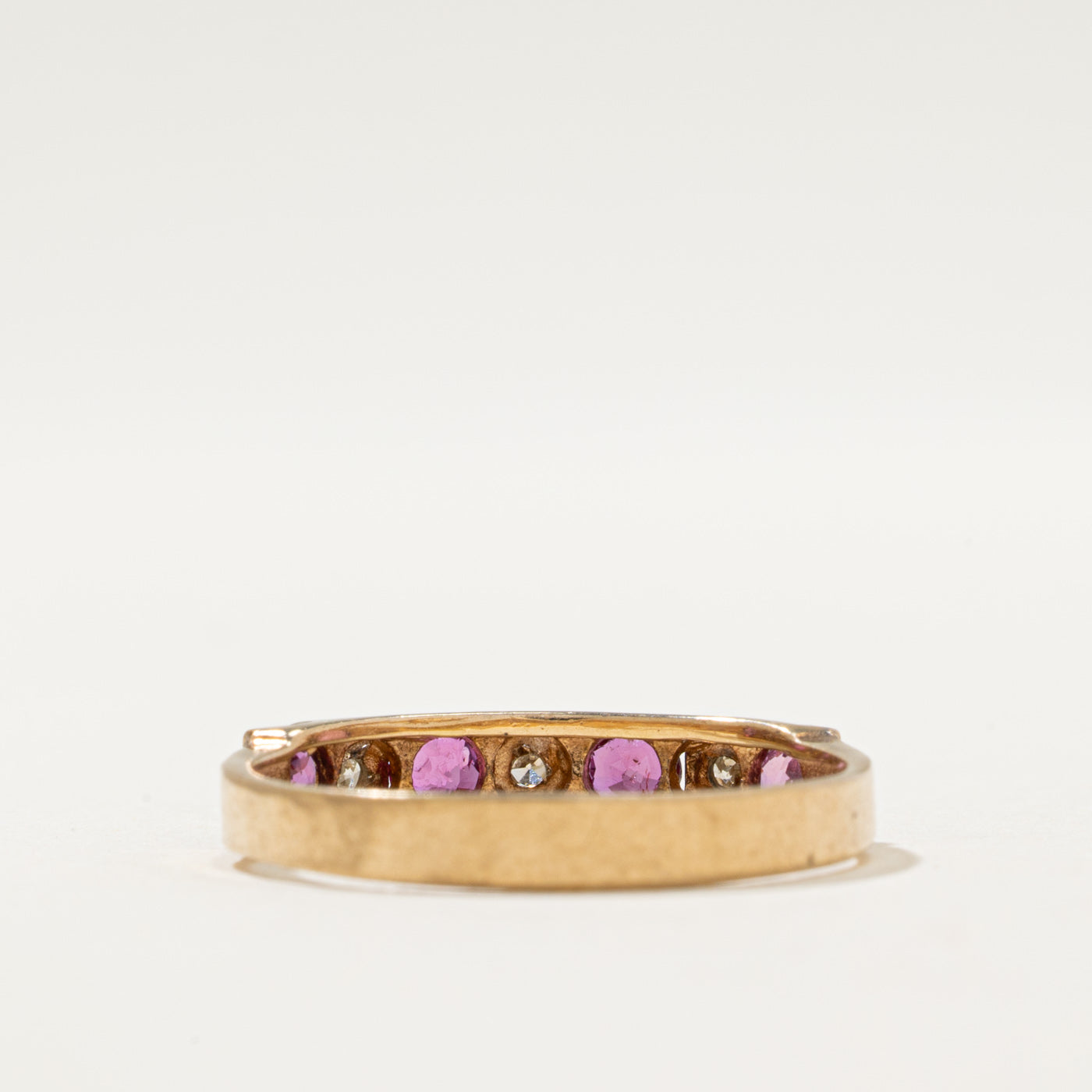 1978 Birmingham Ruby & Diamond Ring | 0.44ctw, 0.02ctw | SZ 8.25