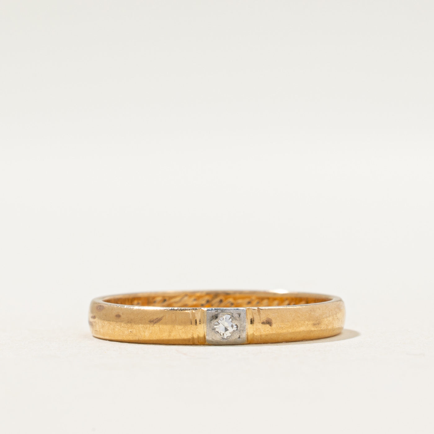 1969 Helsinki Single Stone Diamond Ring | 0.01ct | SZ 5.5