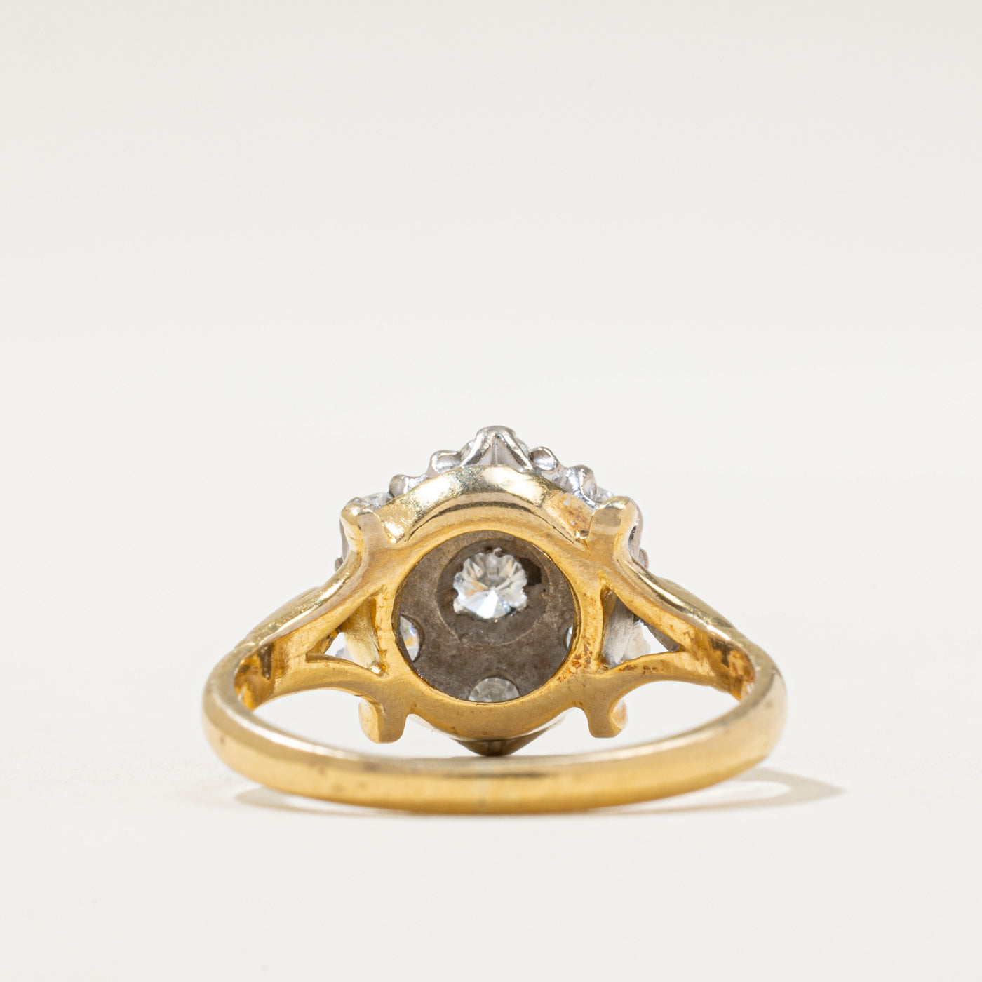 1970 London Diamond Cluster Ring | 0.70ctw | SZ 6.75