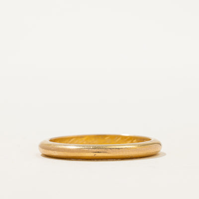 1937 Helsinki 18k Yellow Gold Band | 3.05mm | SZ 11.5