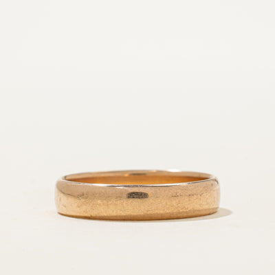 Vintage Hungarian 14k Band | 4.44mm | SZ 9