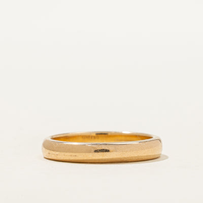Pseudo Hallmarked 18k Yellow Gold Band | 3.15mm | SZ 5.5