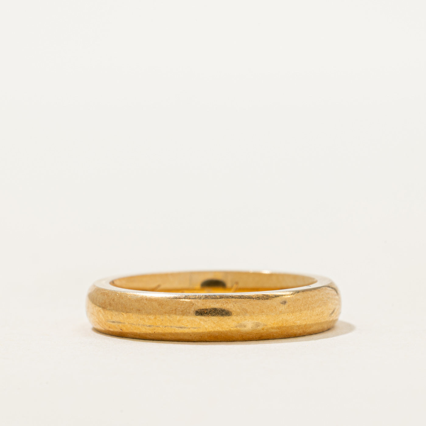 1996 Scheffield 18k Yellow Gold Band | 3.58mm | SZ 5