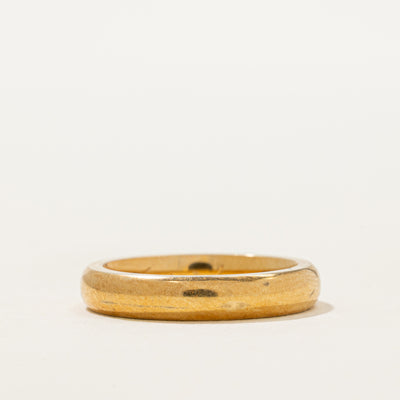 1996 Scheffield 18k Yellow Gold Band | 3.58mm | SZ 5