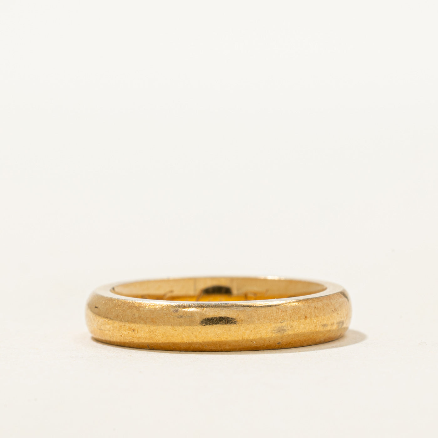 1996 Scheffield 18k Yellow Gold Band | 3.58mm | SZ 5