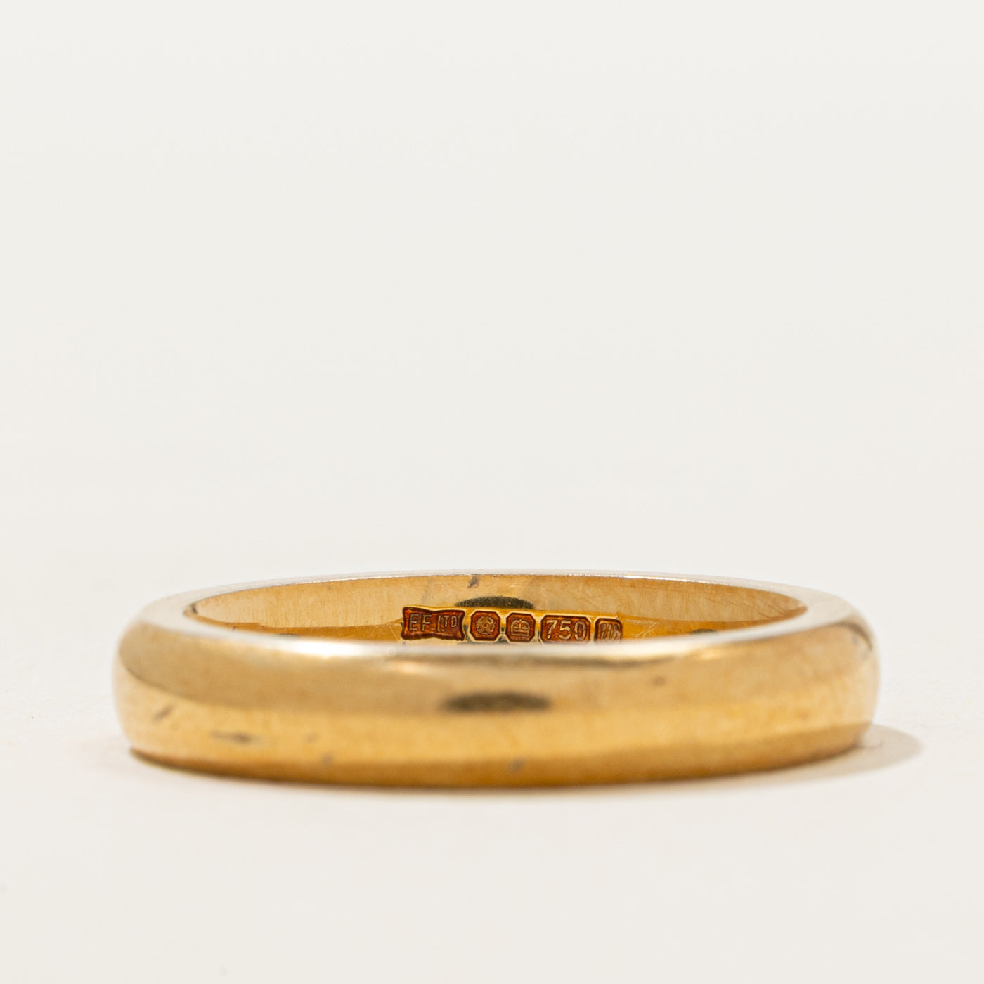 1996 Scheffield 18k Yellow Gold Band | 3.58mm | SZ 5
