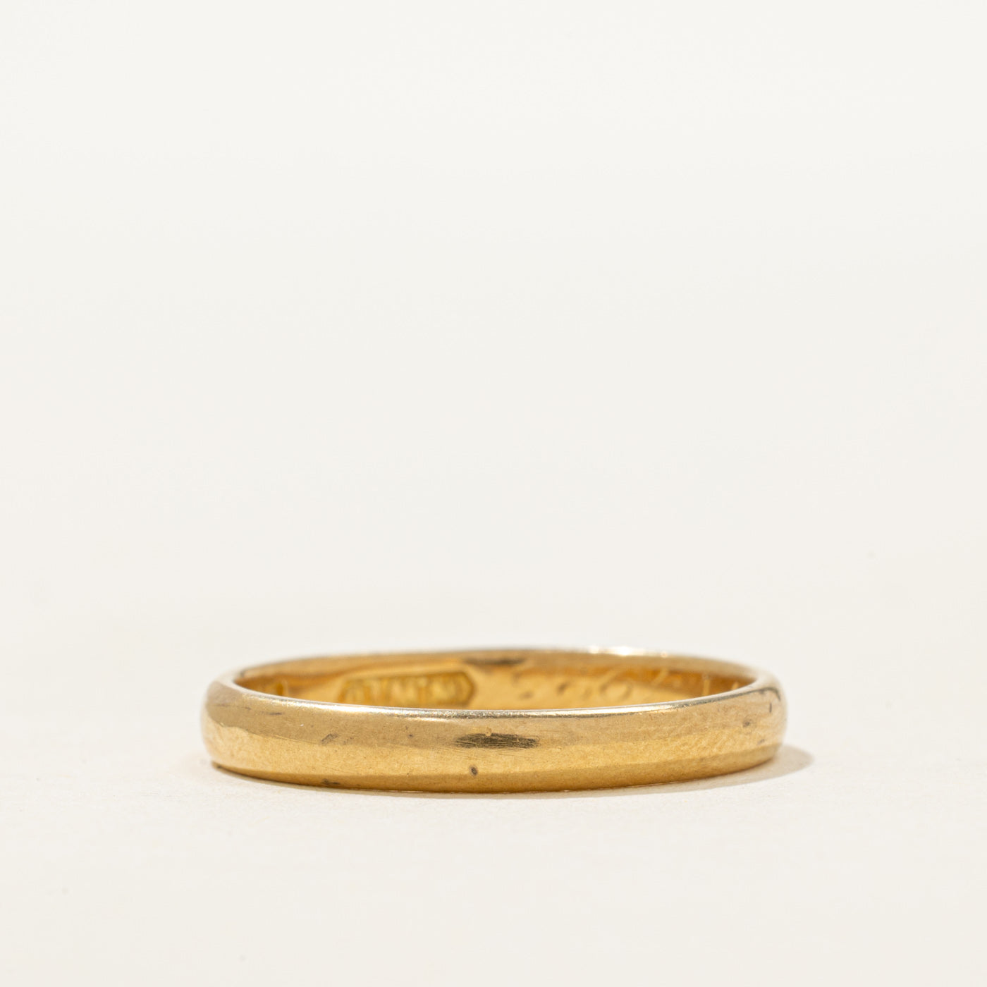 1917 London 18k Yellow Gold Band | 2.62mm | SZ 6.5