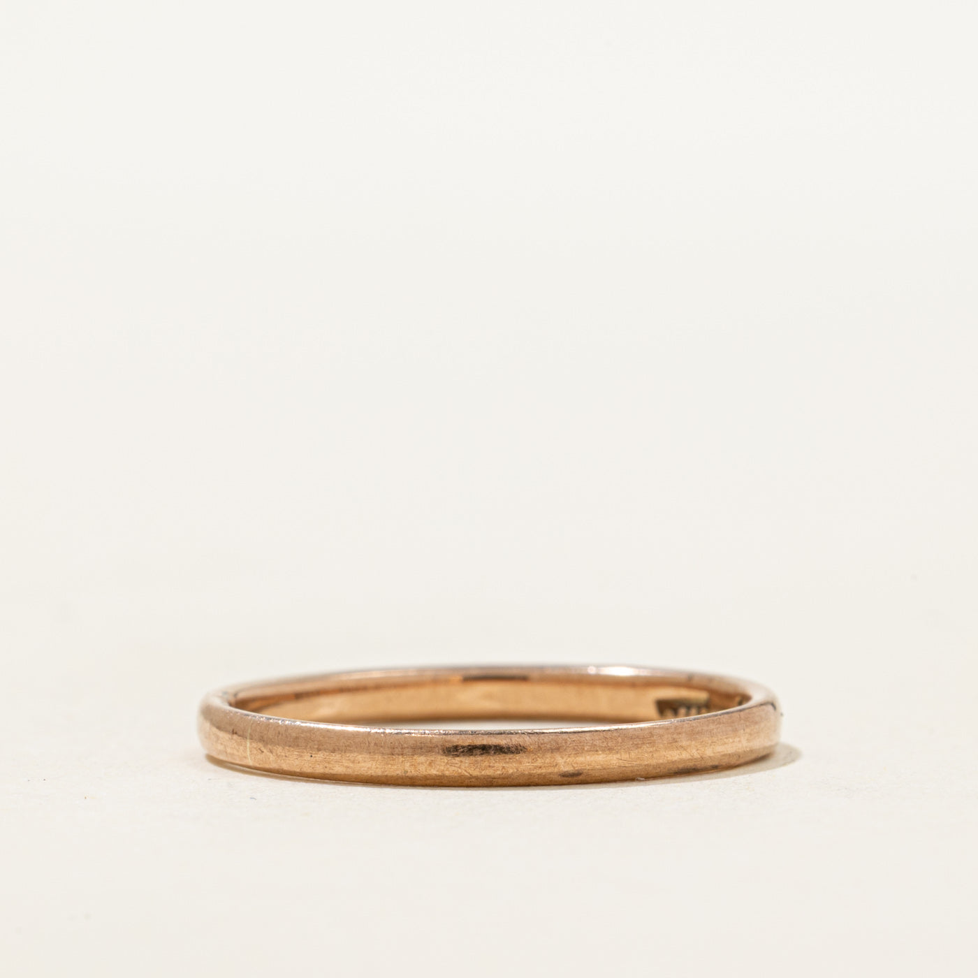 1942 9k Rose Gold Band | 1.99mm | SZ 6.5
