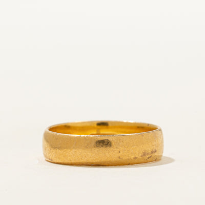 1961 Birmingham 22k Yellow Gold Band | 4.58mm | SZ 4.5