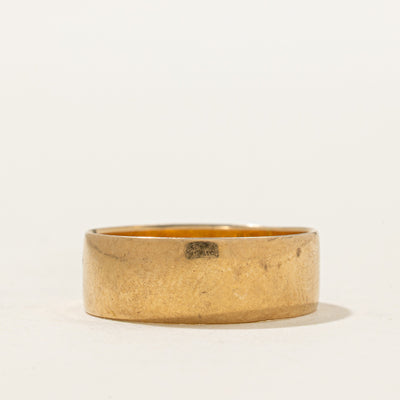 1938 Birmingham 18k Yellow Gold Band | 6.42mm | SZ 6.5
