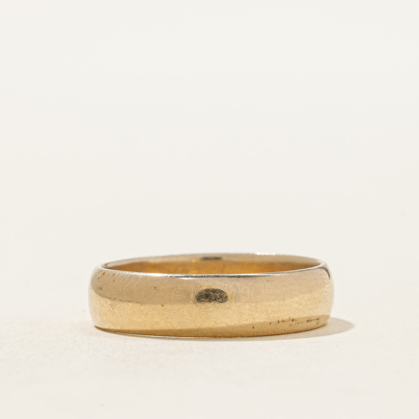 18k Yellow Gold Band | 5.05mm | SZ 7.5