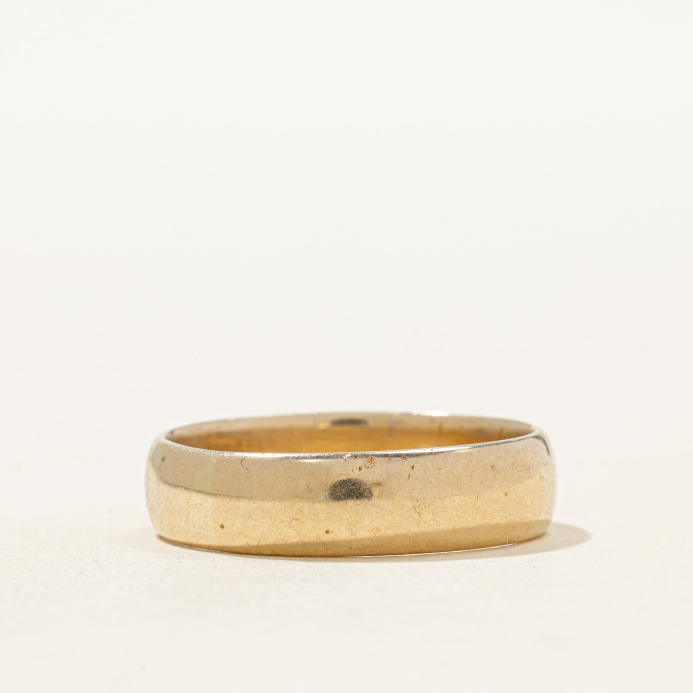 18k Yellow Gold Band | 5.05mm | SZ 7.5