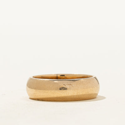 14k Yellow Gold Band | 5.60mm | SZ 5
