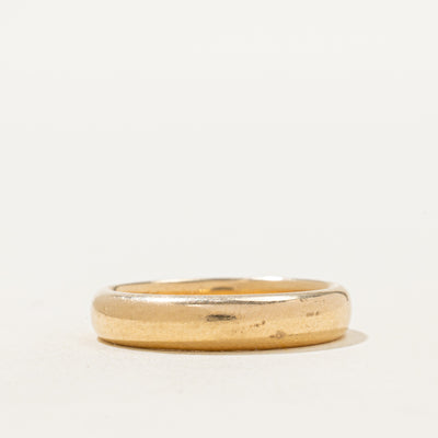 14k Yellow Gold Band | 4.20mm | SZ 6.75