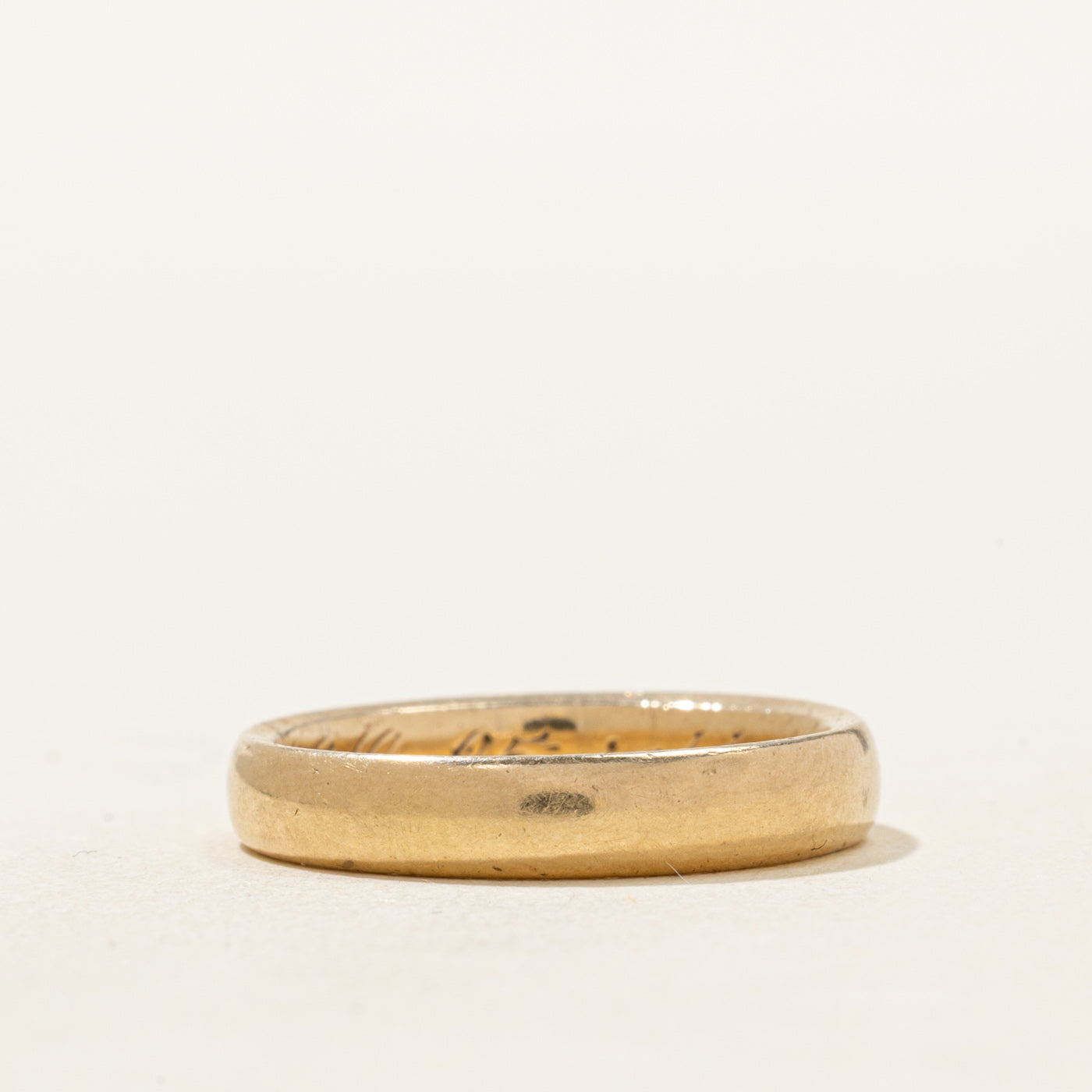 14k Yellow Gold Band | 3.50mm | SZ 6