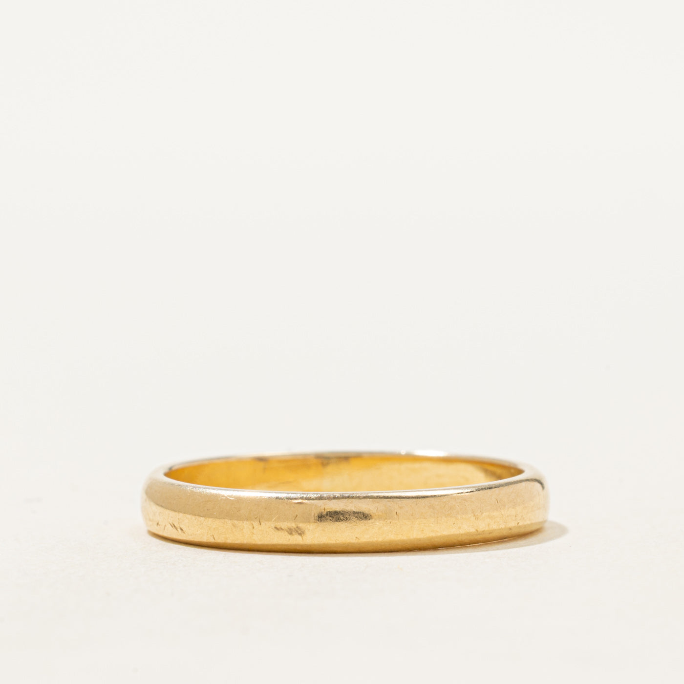 18k Yellow Gold Band | 3.20mm | SZ 9.5