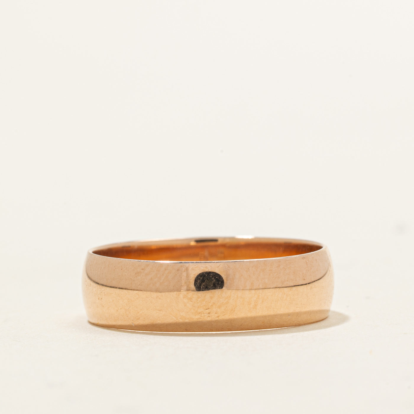 Alliance ukrainienne en or rose 14 carats | 5,47 mm | Taille 8,5 |