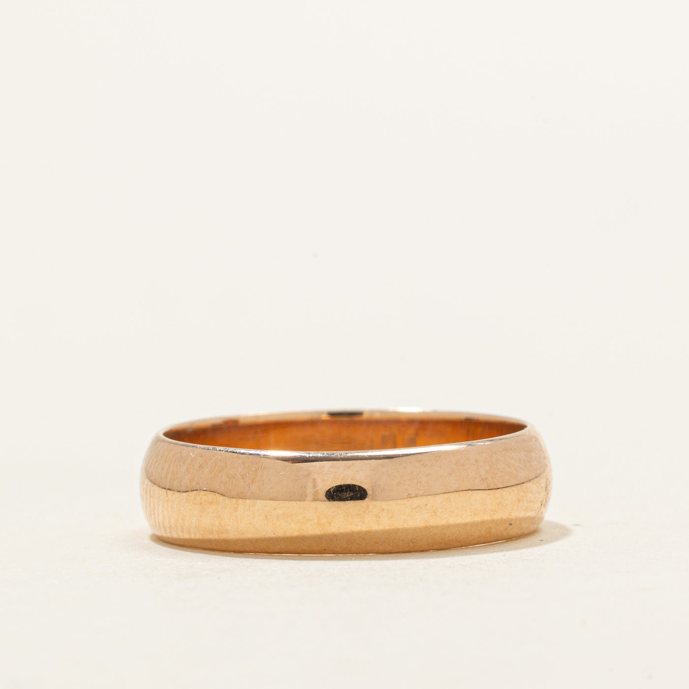 Alliance ukrainienne en or rose 14 carats | 4,82 mm | Taille 6,75 |