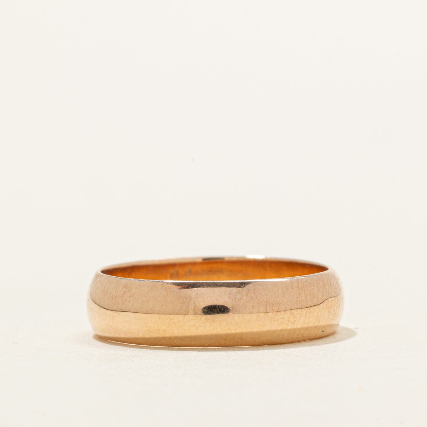 Alliance ukrainienne en or rose 14 carats | 4,82 mm | Taille 6,75 |