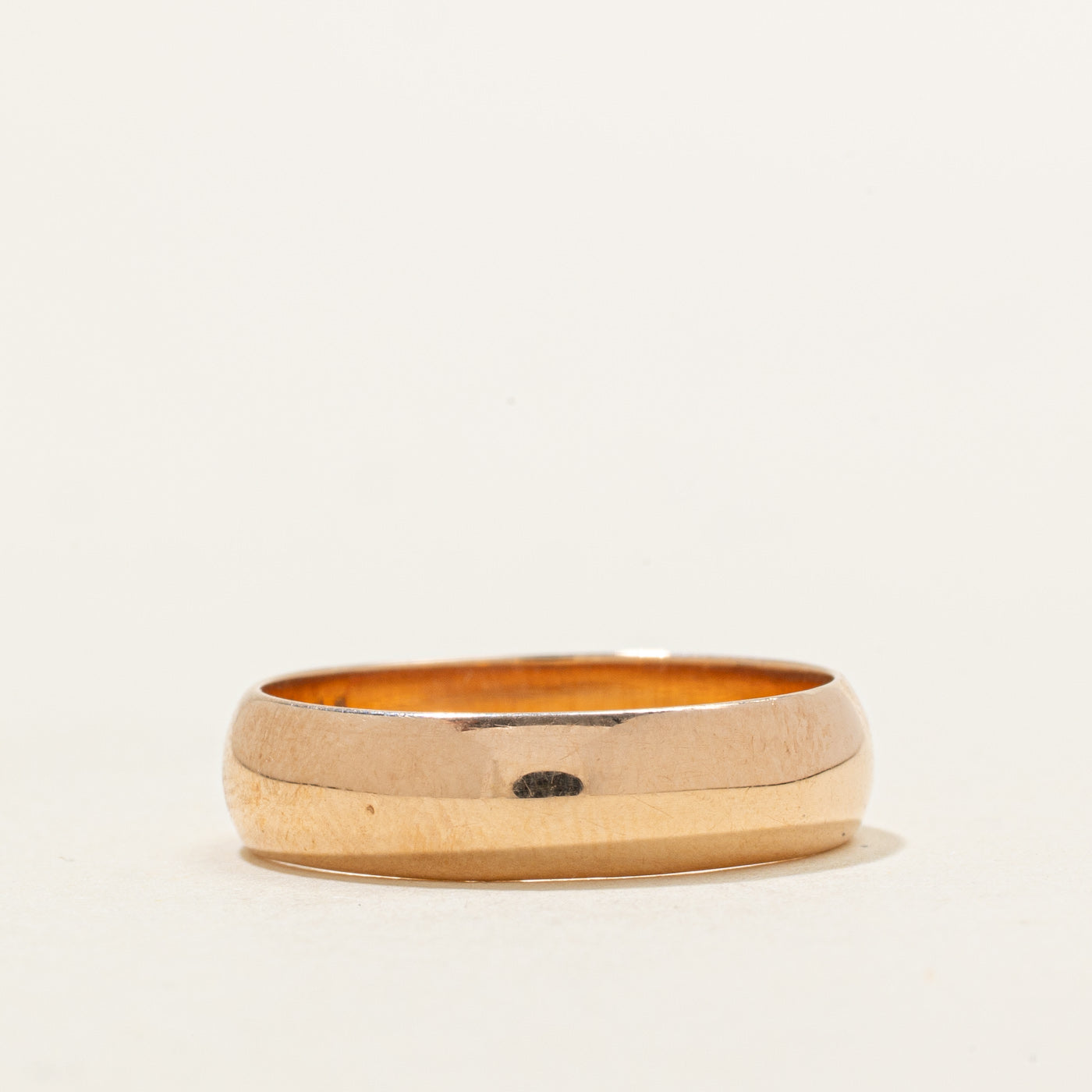 Alliance ukrainienne en or rose 14 carats | 4,82 mm | Taille 6,75 |