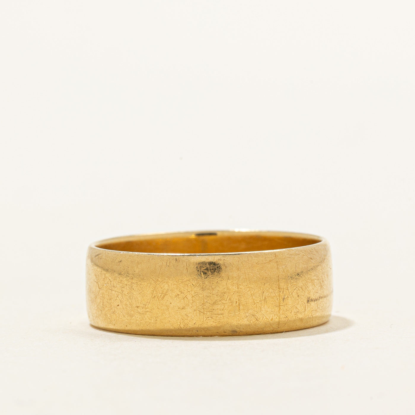 1997 Birmingham 18K Yellow Gold Band | 6.52mm | SZ 8 |