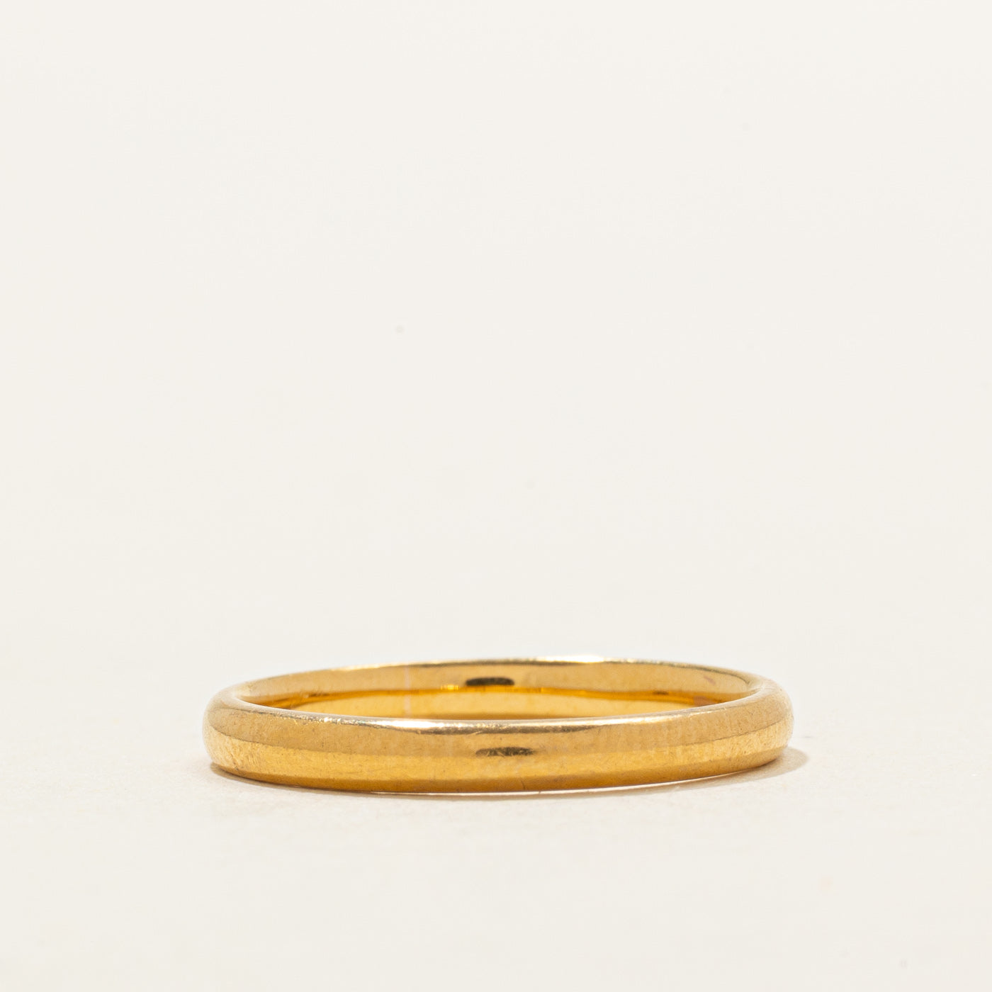 1928 London 22K Yellow Gold Thin Band | 2.14mm | SZ 5 |