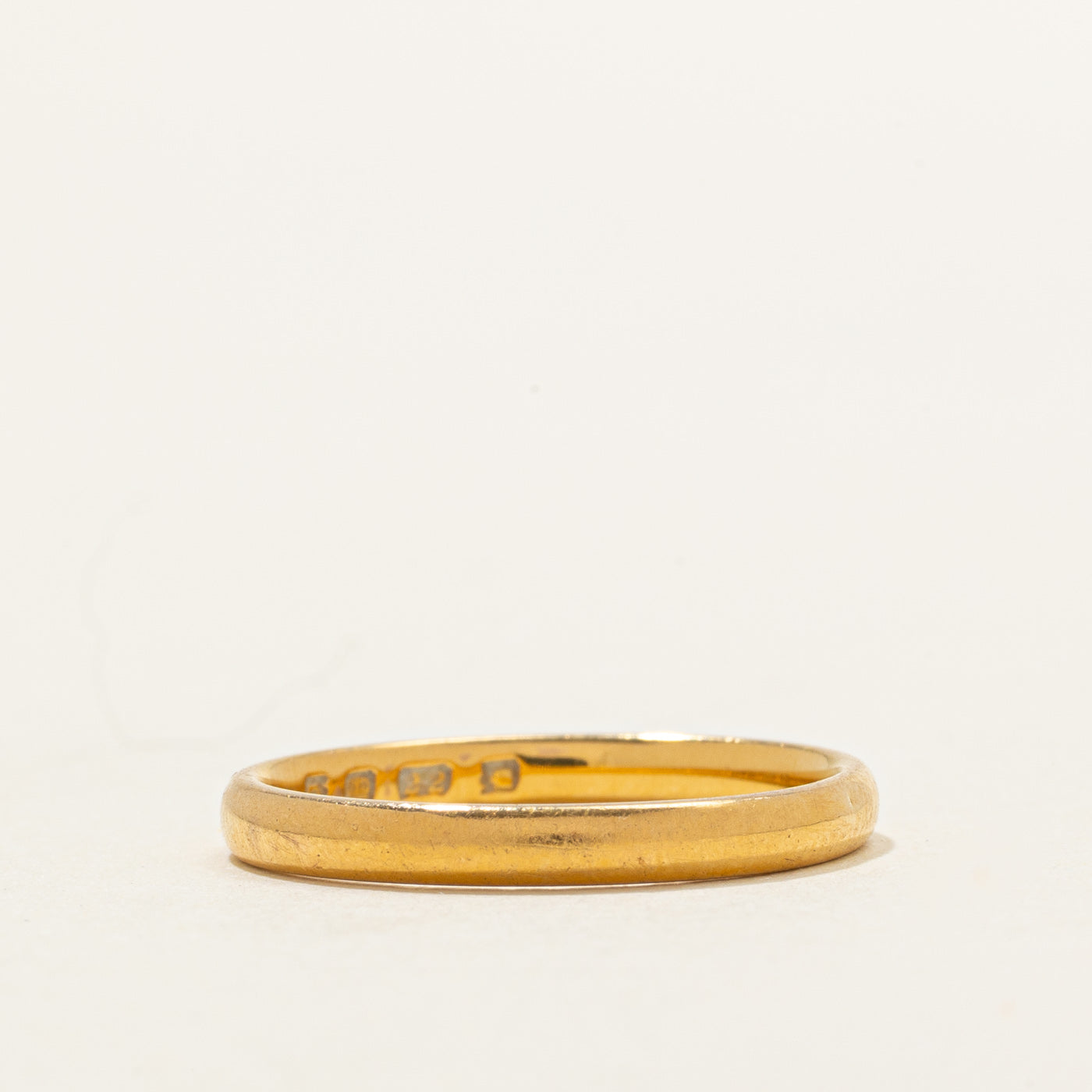 1929 London 22K Yellow Gold Thin Band | 2.31mm | SZ 5.5 |