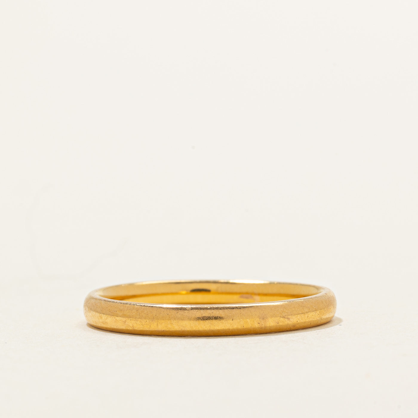 1929 London 22K Yellow Gold Thin Band | 2.31mm | SZ 5.5 |