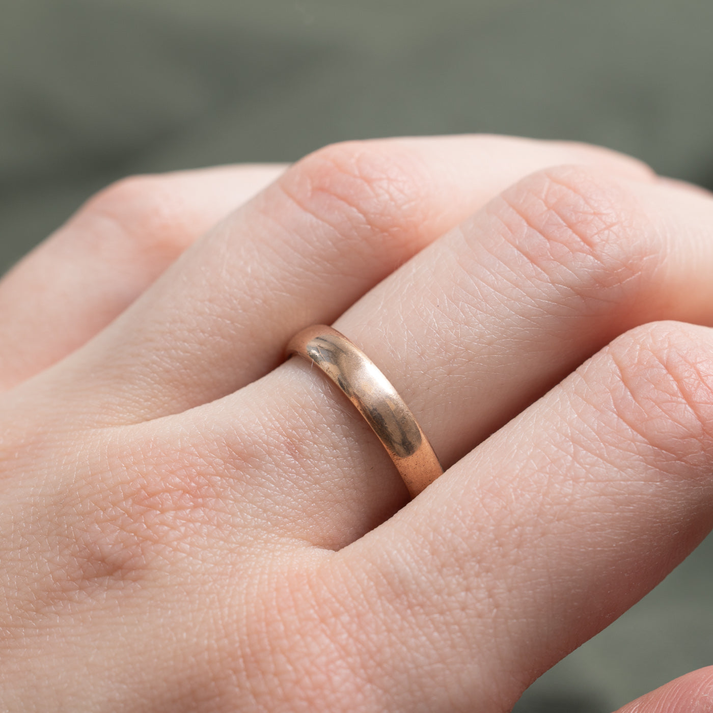 10K Rose Gold Plain Band | 3.64mm | SZ 7 |