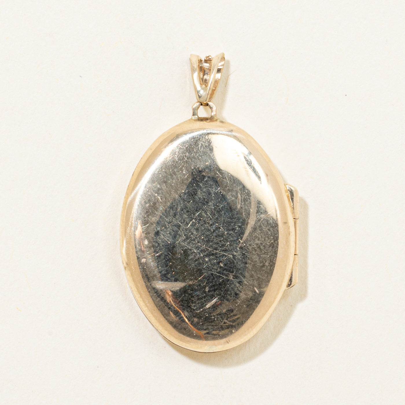 Floral Engraved Diamond Locket Pendant | 0.04ctw