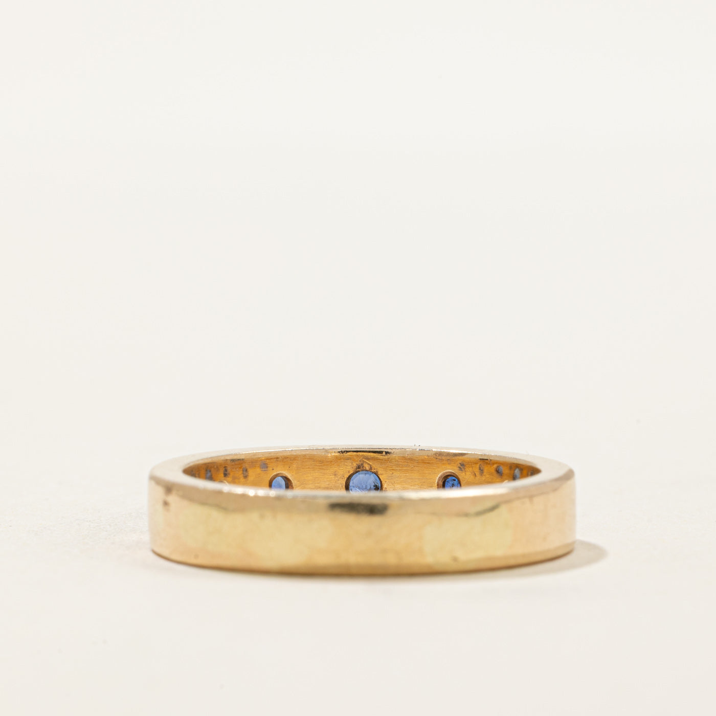 Bague sertie de saphirs en étoile | 0,50 ct | Taille 9