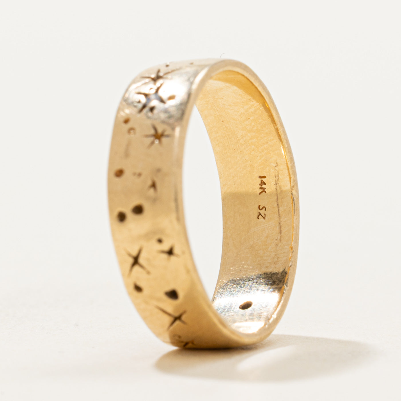 Diamond Star Constellation Band | 0.01ctw | SZ 5.75