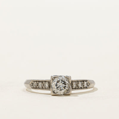 Diamond Engagement Ring | 0.41ctw | SZ 6.25